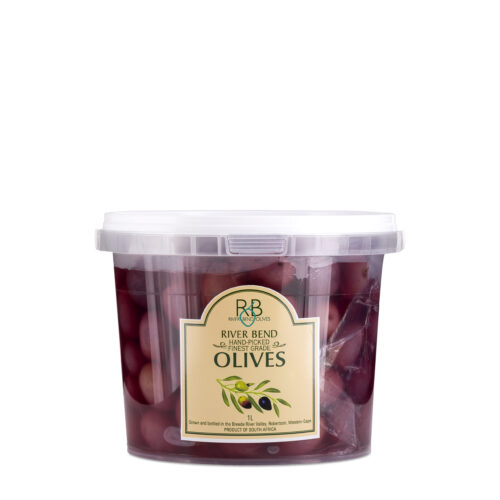 1L Bucket Black Olives