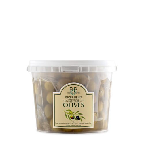 1L Bucket Green Olives